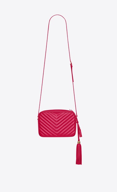 LOU camera bag in quilted leather